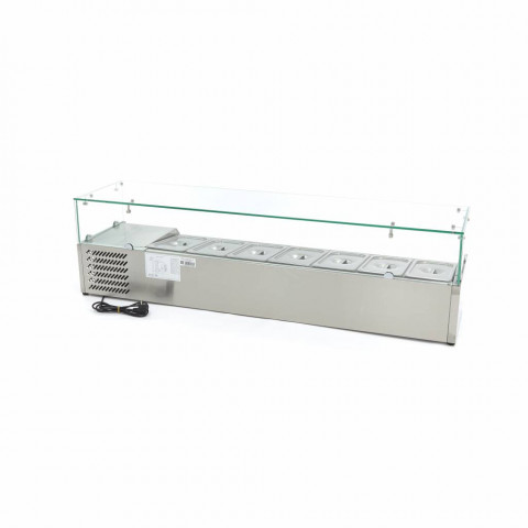 MAXIMA countertop refrigerated display 7xGN1/3 - 160cm
