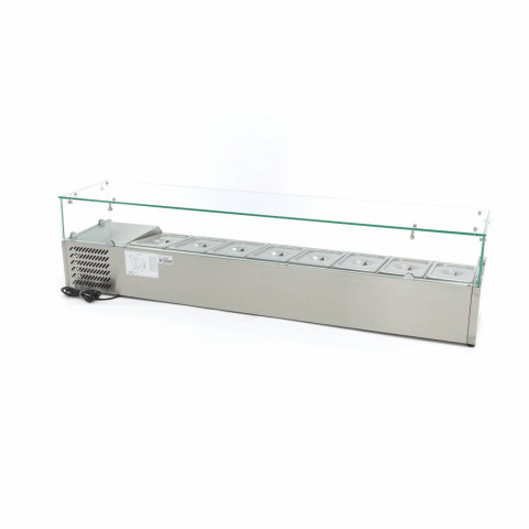 MAXIMA countertop refrigerated display 8xGN1/3 - 180cm