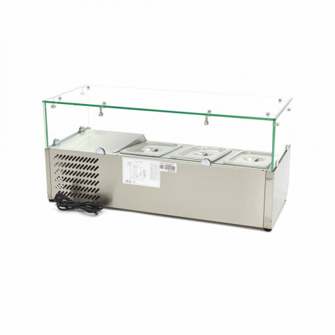 MAXIMA countertop refrigerated display 3xGN1/3 - 95cm
