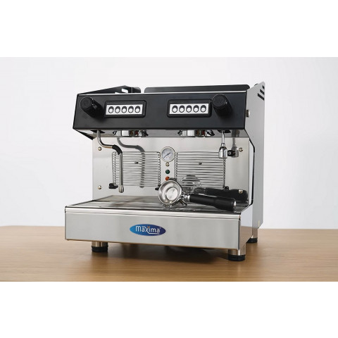 MAXIMA Espresso coffee machine - 2 Pistons - Compact - 360 cups/hour