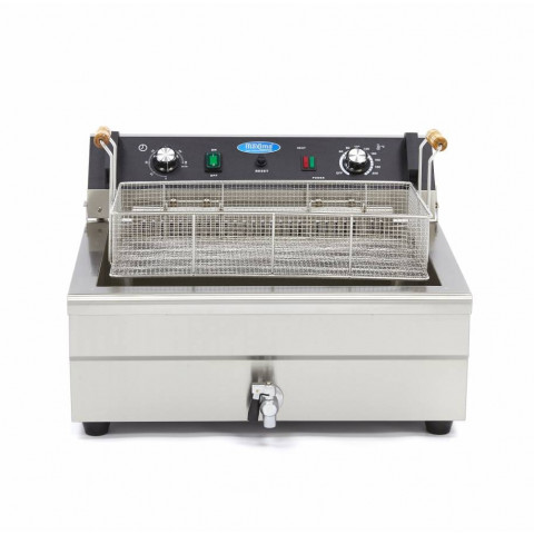 MAXIMA 20 liters electric fryer with drain tap
