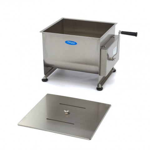MAXIMA 30 liters manual meat mixer double axle