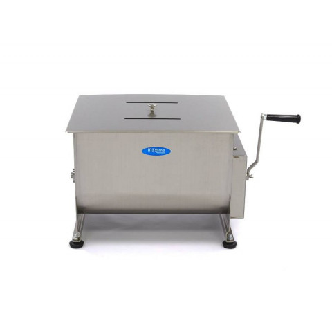 MAXIMA 40 liters manual meat mixer double axle