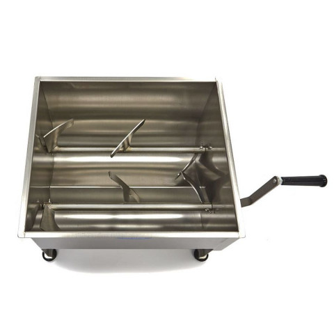 MAXIMA 40 liters manual meat mixer double axle