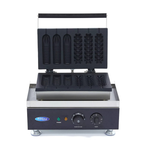 MAXIMA 3+3 Waffle maker - Hot Dog and Corn Dog form