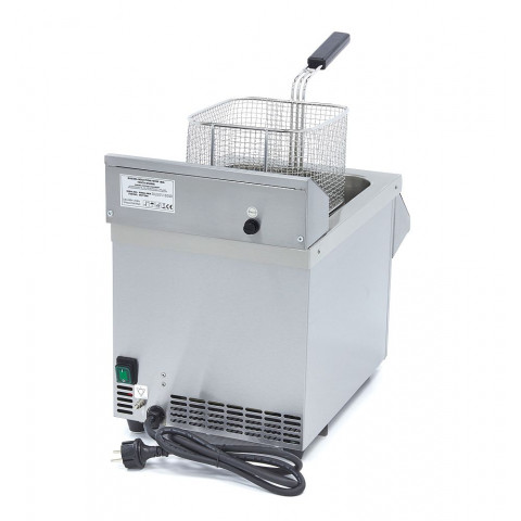 MAXIMA 8 liters induction fryer with drain tap