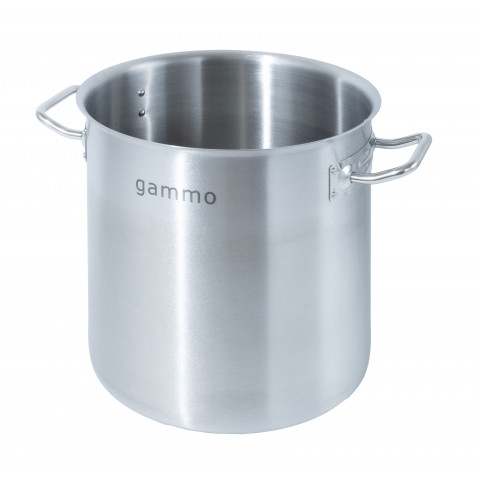 GAMMO stock pot with Lid 17 liters 28x28cm