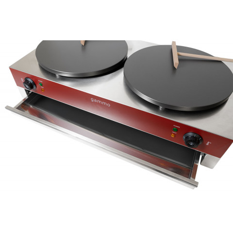 GAMMO double electric pancake maker 2x 40cm