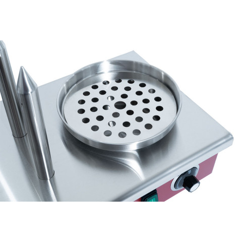 GAMMO Hot Dog cooker with 4 bun warmers