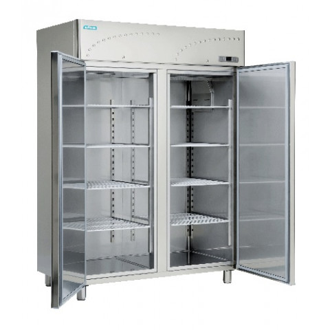 GAMMO industrial refrigerator with double glass doors 1300 liter