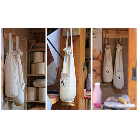 GAMMO grain bag made of linen with tap - 3 kg