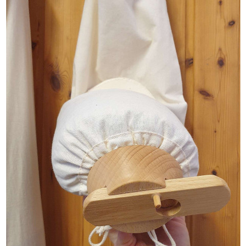 GAMMO grain bag made of linen with tap - 3 kg