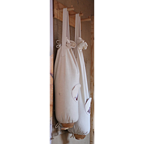 GAMMO grain bag made of linen with tap - 10 kg