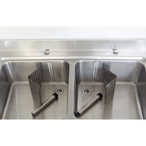 GAMMO double basin sink 50x50