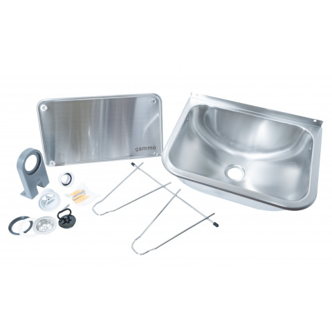 GAMMO stainless steel wall fountain
