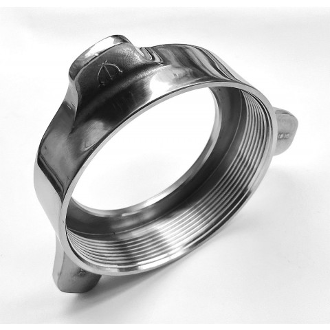 TRE SPADE lock ring meat mincer TC-32 - INOX