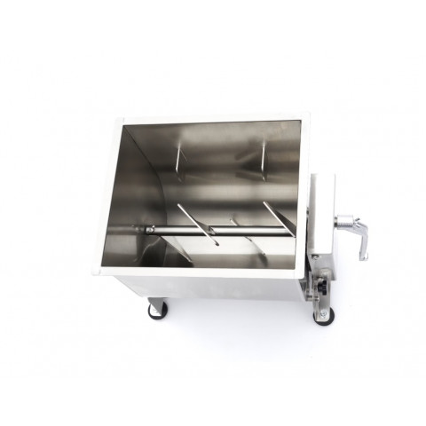 MAXIMA manual meat mixer with tilting bowl - 30 L/25 kg meat
