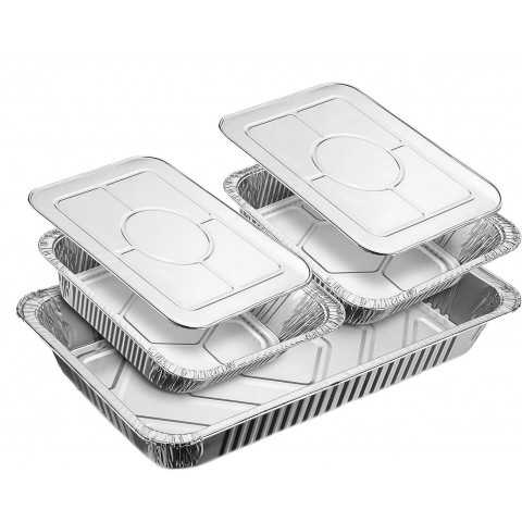 GAMMO disposable chafing dish 2x GN 1/2 - set of 6