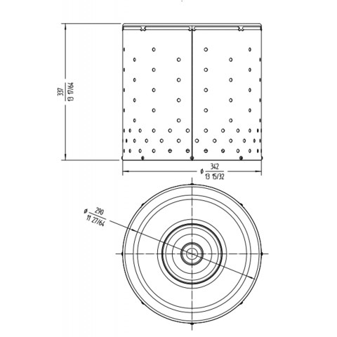 Drying basket for SAMMIC ES-100 salad spinner