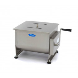 MAXIMA 30 liters manual meat mixer double axle