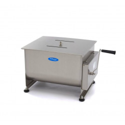 MAXIMA 40 liters manual meat mixer double axle