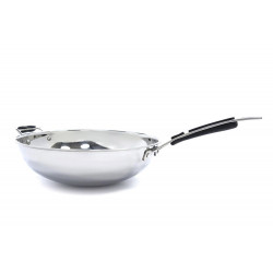 MAXIMA Stainless Steel Induction Wok Pan 36cm