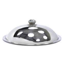MAXIMA Stainless Steel lid for Induction Wok Pan 36cm