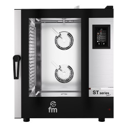 FM STC-1011 V7 W combisteamer 6/10/19 trays GN1/1