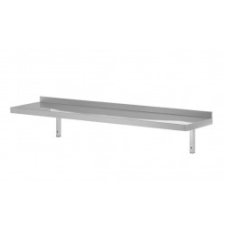 GAMMO stainless steel shelf 1400x300mm