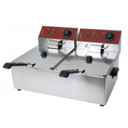 GAMMO double electric fryer 6+6 liters