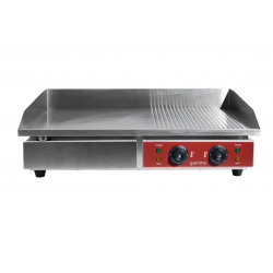 GAMMO electric table top grill - smooth/grooved 72cm