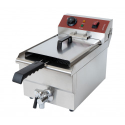 GAMMO electric fryer with drain tap 10 liters