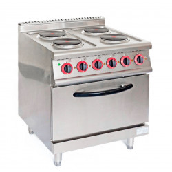 GAMMO electric cooker with 4 hotplates + static oven
