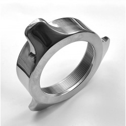 TRE SPADE lock ring meat mincer TC-32 - INOX
