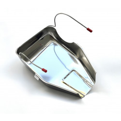 TRE SPADE stainless steel collection tray for squeezer