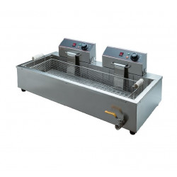 GAMMO electric fryer with drain tap 29 liters