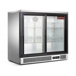 GAMMO bar cooler with 2 sliding door - 250 litres