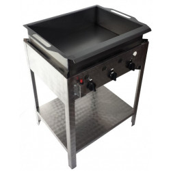Scone and donut fryer - 3 burners gas