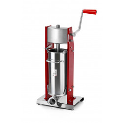 Vertical sausage filler 5 litres with stainless steel cylinder
