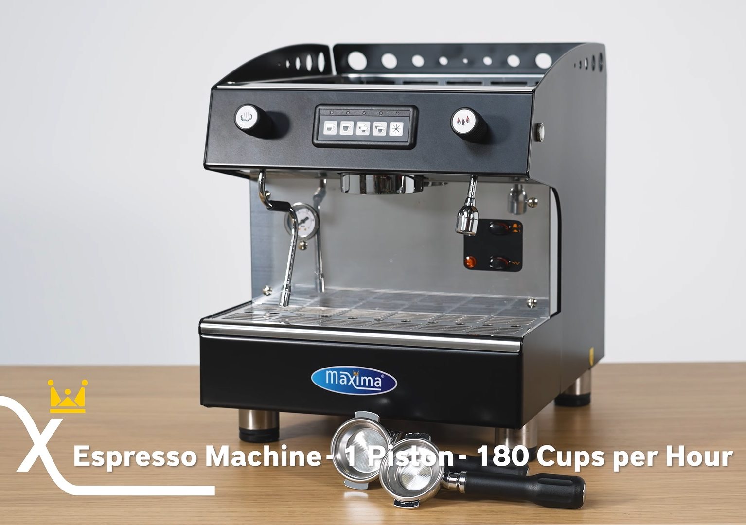 MAXIMA Espresso coffee machine - 1 Piston - 180 cups/hour