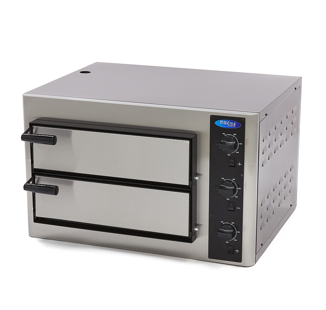 MAXIMA Deluxe 4+4x 25cm Pizza oven