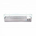 MAXIMA countertop refrigerated display 7xGN1/3 - 160cm