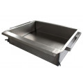 Scone fryer pan for 3-burners fryer - steel