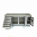 MAXIMA pizza counter with 2 doors 7 drawers