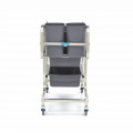 MAXIMA stainless steel trolley