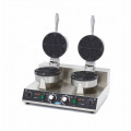 MAXIMA Heart shaped waffle maker - double