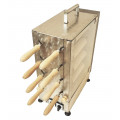 Electric chimney cake oven 8+8 baking wood