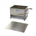 MAXIMA 50 liters manual meat mixer double axle