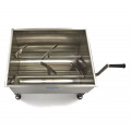 MAXIMA 50 liters manual meat mixer double axle