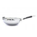 MAXIMA Stainless Steel Induction Wok Pan 36cm
